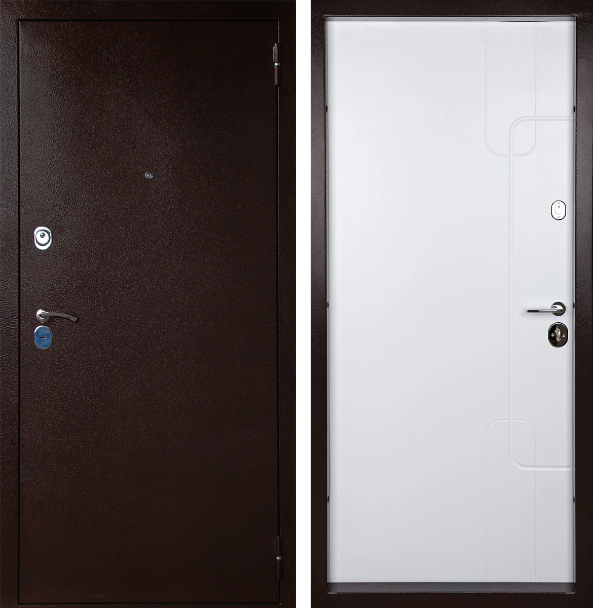 Металлическая входная дверь напыление и МДФ ЛД-778 с шумоизоляцией комфорт класса